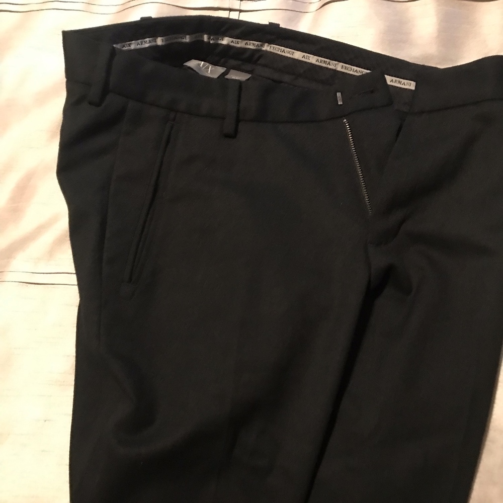 Armani Exchange Black Pants